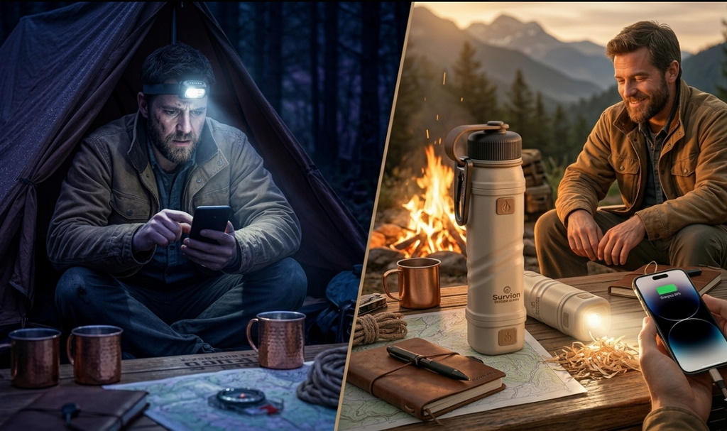 3 IN 1 Survival kit